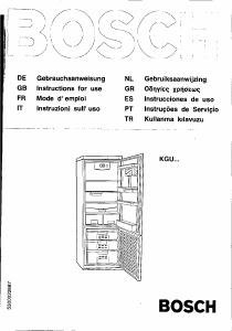 Manual Bosch KGU4020NE Frigorífico combinado