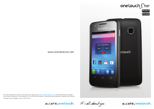 Bruksanvisning Alcatel One Touch SPop Mobiltelefon