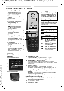 Handleiding Siemens Gigaset A415A Draadloze telefoon