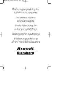 Käyttöohje Brandt HLR65B1N Keittotaso