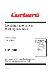 Manual de uso Corberó LC 1090E Lavadora