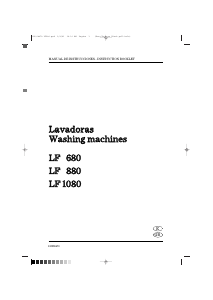 Handleiding Corberó LF 880 Wasmachine
