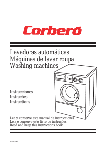 Manual de uso Corberó LDE 1400 Lavadora