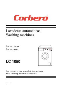 Handleiding Corberó LC 1050 Wasmachine