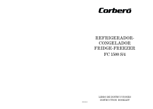 Handleiding Corberó FC1500S/4 Koel-vries combinatie