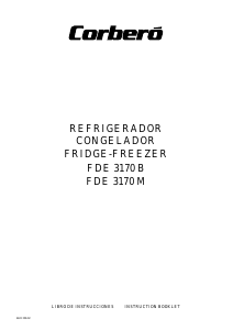 Bruksanvisning Corberó FDE3170B Kyl-frys