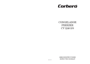 Manual de uso Corberó CV1240S/O Congelador