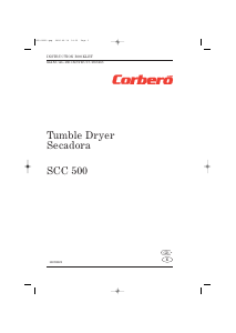 Handleiding Corberó SCC500 Wasdroger