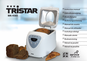Manual Tristar BM-4585 Máquina de pão