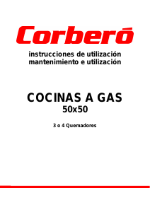 Manual de uso Corberó 5030HGB7 Cocina