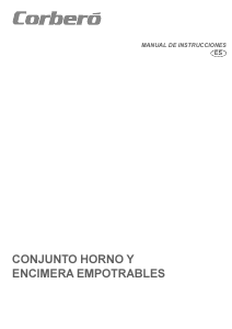 Manual de uso Corberó HI4000P Cocina