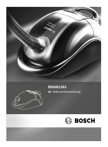 Bedienungsanleitung Bosch BSG81261 Staubsauger
