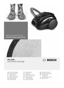 Manual de uso Bosch BSB2982 Aspirador