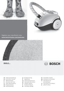 Brugsanvisning Bosch BSGL2MOVE8 Støvsuger