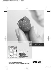 Manual Bosch KSV32302IE Frigorífico combinado