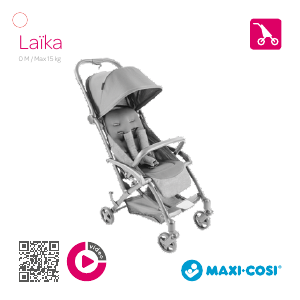 Kullanım kılavuzu Maxi-Cosi Laika Katlanır bebek arabası