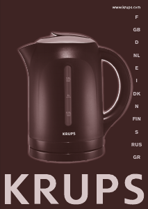 Handleiding Krups BW4108 Waterkoker