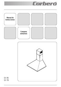 Manual de uso Corberó EX78I/1 Campana extractora