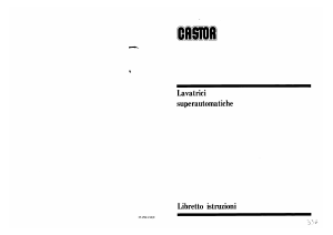 Manuale Castor C 400 S Lavatrice