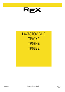 Manuale Electrolux-Rex TP08NE Lavastoviglie