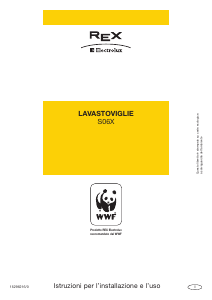 Manuale Electrolux-Rex S06X Lavastoviglie