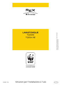 Manuale Electrolux-Rex TQ00XE Lavastoviglie