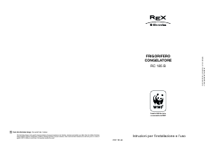 Manuale Electrolux-Rex RC185B Frigorifero-congelatore