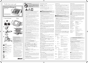 Manual Medisana BU 510 Medidor de pressão