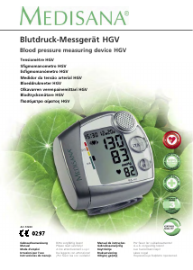 Manual Medisana HGV Blood Pressure Monitor