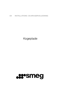 Brugsanvisning Smeg SI3644B Kogesektion