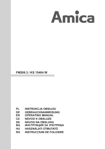 Manual Amica FM206.3 Frigider