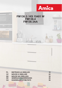 Bedienungsanleitung Amica FM138.3AA Kühlschrank