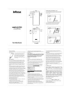 Handleiding InFocus IF9029 Vision 3 Pro Mobiele telefoon