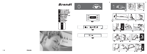 Bedienungsanleitung Brandt BFL2372BX Kühlschrank