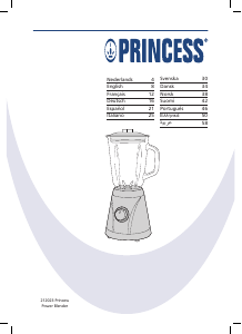 Manual Princess 212023 Power Liquidificadora
