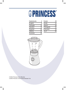 Manual Princess 212024 Arctic Liquidificadora