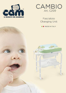 Εγχειρίδιο Cam C209 Cambio Αλλαξιέρα μωρού