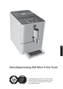 Handleiding Jura ENA Micro 9 One Touch Koffiezetapparaat