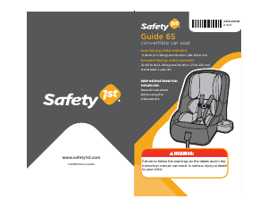 Handleiding Safety1st Guide 65 Autostoeltje