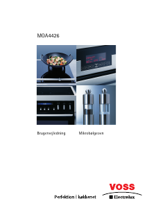 Brugsanvisning Voss-Electrolux MOA4426RF Mikroovn