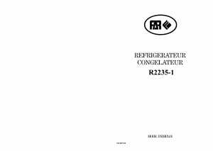 Mode d’emploi FAR R2235-1 Réfrigérateur combiné