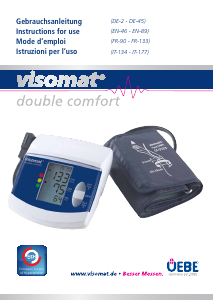 Bedienungsanleitung Visomat Double Comfort Blutdruckmessgerät
