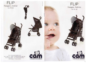 Руководство Cam 847 Flip Детская коляска