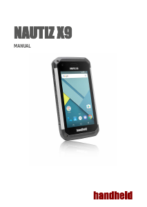 Bruksanvisning Handheld Nautiz X9 Mobiltelefon