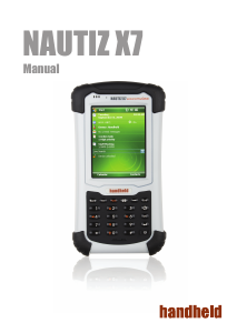 Bruksanvisning Handheld Nautiz X7 Mobiltelefon
