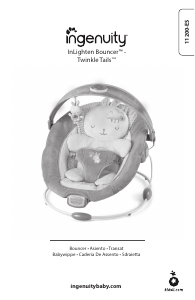 Bruksanvisning Ingenuity 11200-ES Twinkle Tails Inlighten Babygunga