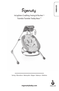 Mode d’emploi Ingenuity 10088-ES Twinkle Twinkle Teddy Bear Balancelle bébé