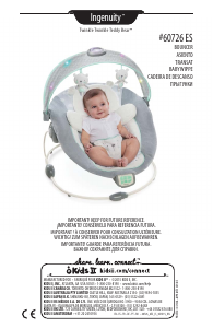 Mode d’emploi Ingenuity 60726ES Twinkle Teddy Bear Balancelle bébé