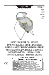 Bruksanvisning Ingenuity 10568-ES Soothing Light Babygunga