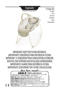 Mode d’emploi Ingenuity 11164-ES Moonlight Balancelle bébé